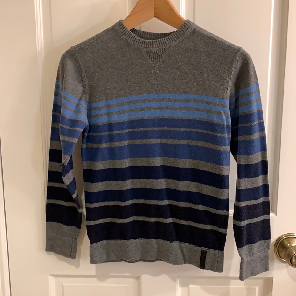 Boys striped lightweight sweater
